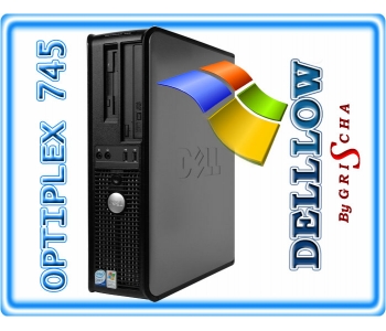 DELL 745 C2D E6300 1,86GHz / 2GB / 160GB / DVD / DESKTOP / COA Win XP PRO