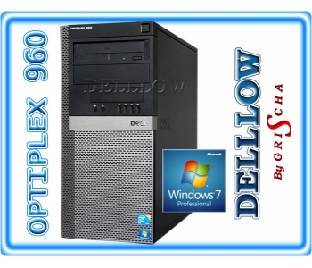 DELL 960 QUAD Q9650 3,0GHz 12MB / 4GB / 500GB / DVD-RW / Tower / Windows 7 PRO Recovery