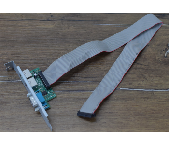Kontroler adapter 2x PS/2 + COM do DELL 780, 390, 3010, 3020 SFF Standard Profile