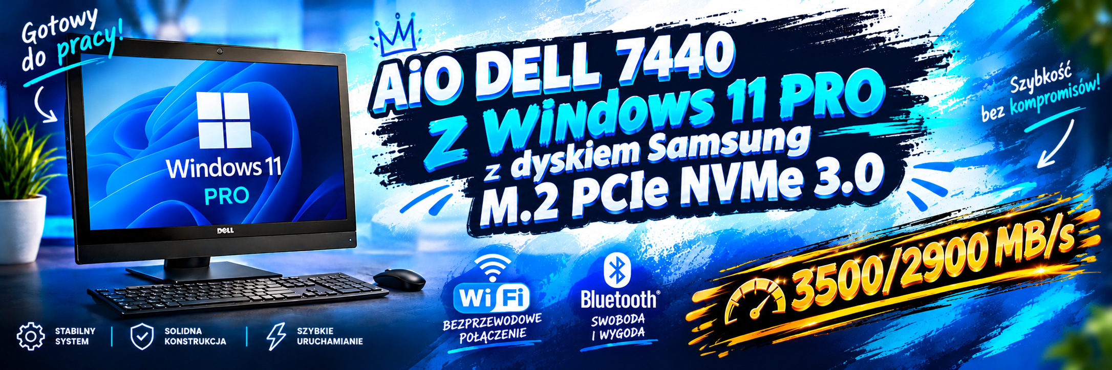 Poleasingowy komputer Dell 5050 i5-6500 Win11