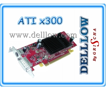 Karta graficzna ATI Radeon X300 64MB PCI-EXPRESS niski prolil ( low-profile )