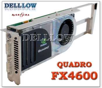 NVIDIA QUADRO FX4600 768MB GDDR3 384 BIT