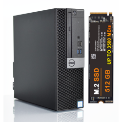 DELL 5050 i5-6500 3,2GHz / 16GB DDR4 / 512GB SSD NVMe / SFF / Win 11 PRO