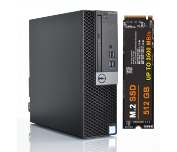 DELL 5050 i5-6500 3,2GHz / 16GB DDR4 / 512GB SSD NVMe / SFF / Win 11 PRO