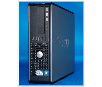 Dell 380 E5800 2x 3,2GHz / 4GB DDR3 / 250GB / DVD-RW / SFF / Win 7 PRO Recovery