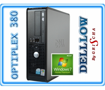 Dell 380 E6700 2x 3,2GHz / 4GB DDR3 / 250GB / DVD-RW / SFF / Win 7 Home Recovery