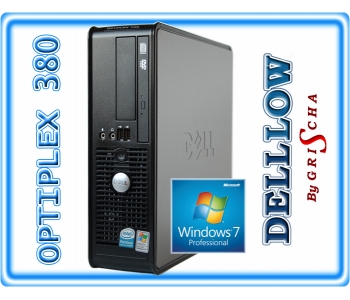 Dell 380 E5800 2x 3,2GHz / 4GB DDR3 / 250GB / DVD-RW / SFF / Win 7 PRO Recovery