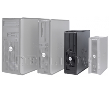 Dell 380 E6700 2x 3,2GHz / 4GB DDR3 / 250GB / DVD-RW / SFF / Windows 10