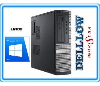 DELL 390 i3-2120 3,3GHz / 4GB / 250GB / DVD-RW / DESKTOP / Windows 10