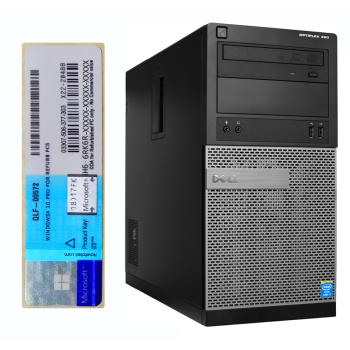 DELL 390 i7-2600 3,4GHz / 16GB / 500GB / DVD-RW / MAR Windows 10 64Bit