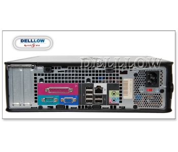 DELL 745 C2D E6400 2,13GHz / 2GB / 160GB / DVD / SFF / Windows 7 PRO Recovery