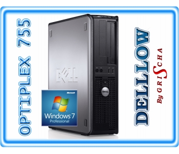 DELL 755 C2D E6550 2,33GHz / 2GB / 160GB / DVD / DESKTOP / Windows 7 PRO MAR