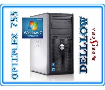 DELL 755 C2D E6550 2,33GHz / 2GB / 250GB / DVD / Tower / MAR Windows 7 PRO
