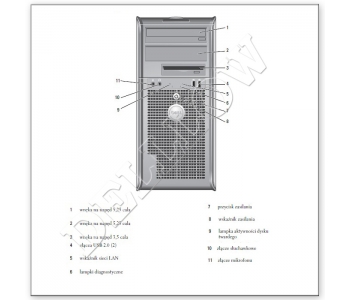 DELL 755 C2D E6550 2,33GHz / 2GB / 250GB / DVD / Tower / MAR Windows 7 PRO