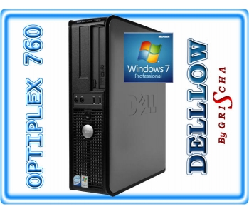 DELL 760 C2D E8500 3,16GHz 6MB / 2GB / 250GB / DVD / Desktop / Windows 7 PRO Recovery