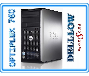 DELL 760 C2D E7400 2,8GHz / 4GB / 160GB / DVD / Tower / COA Vista Business