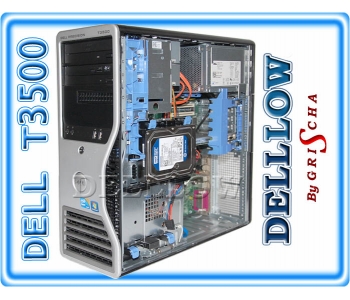 DELL Precision T3500 XEON W3503 2,4GHz / 6GB / 250GB / DVD-RW / Tower / MAR Win 7 PRO 2x DVD