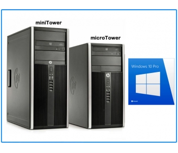 HP 8300 i5-3470 3,2GHz / 4GB / 500GB / DVD / TOWER / 4x USB 3.0 / Windows 10 Professional