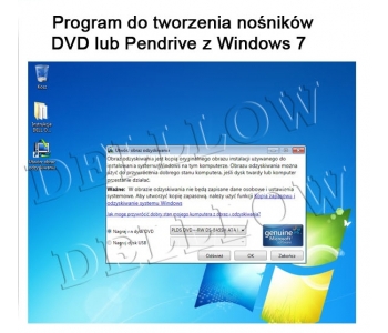 System WINDOWS 7 32-BIT Professional PL Płyta